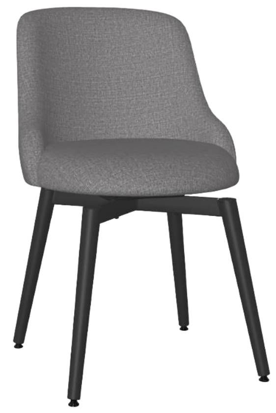 Amisco Customizable Giulia Swivel Dining Side Chair-0