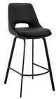 Armen Living Carise Black 30" Swivel Bar Stool-0