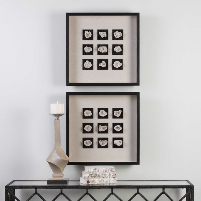 Uttermost® Geode Linen Shadow Box-2