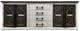 Million Dollar Rustic Greek Brown/White Buffet-0