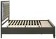 New Classic® Home Furnishings Radiance Black Pearl King Panel Storage Bed-5