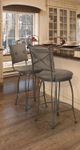 Trica Bill I Swivel Bar Stool-1