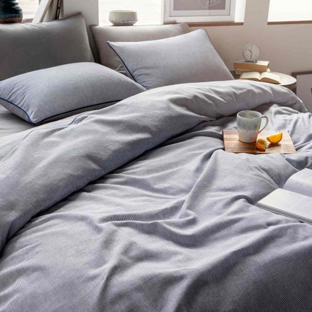 Surya Jessie Navy/Cream King/California King Duvet Set-3