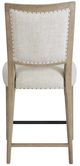 Bernards Citrus Heights Brown/Gray Counter Stool-4