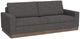 International Furniture Direct Georgia Dark Gray Sofa-0