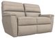 La-Z-Boy® Ava Ivory Leather Power Reclining Loveseat with Headrest-0