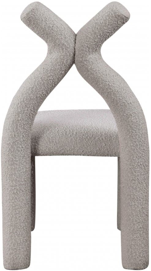 Meridian Furniture Xena Taupe Upholstered Dining Accent Chair-3