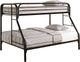 Coaster® Morgan Black Twin/Full Bunk Bed-0