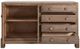 International Furniture Direct Atenas Brown Console-4