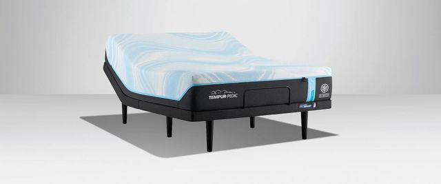 front view of the Tempur-Pedic® TEMPUR-LuxeBreeze® 13" Hybrid Medium Tight Top Queen Mattress