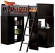 ACME Furniture Willoughby Black Twin Loft Bed-0