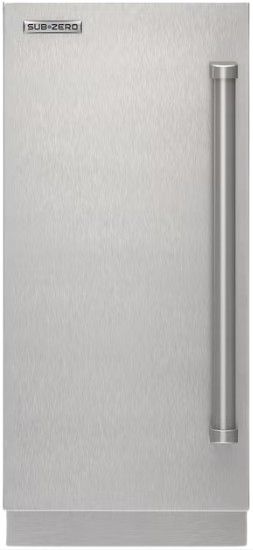 Sub-Zero® Designer Series 15" Panel Ready Left Hinge Undercounter Beverage Center with Solid Door-2