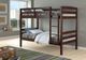 Donco Kids Twin Over Twin Bunk Bed-1