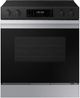 Samsung Bespoke 30" Stainless Steel Slide-In Electric Range-0