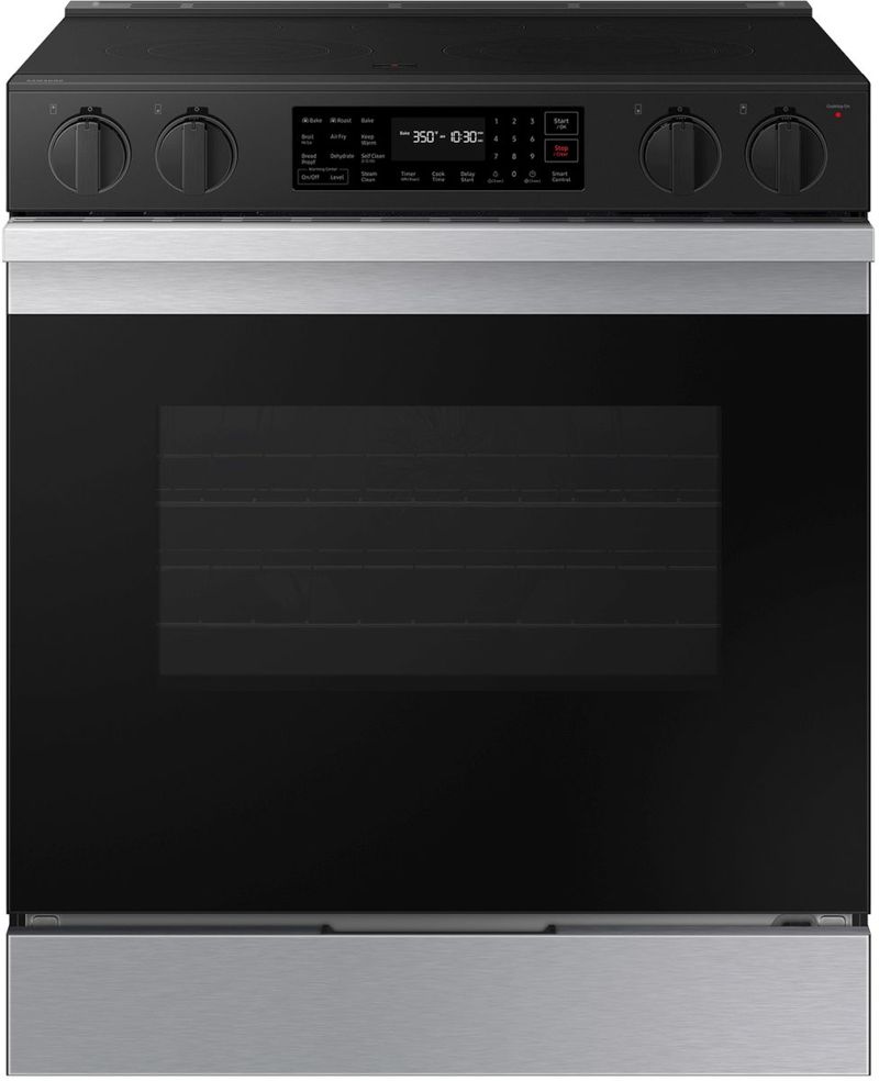 Samsung Bespoke 30" Stainless Steel Slide-In Electric Range
