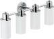 Moen® Iso™ Chrome Four Globe Bath Light-0