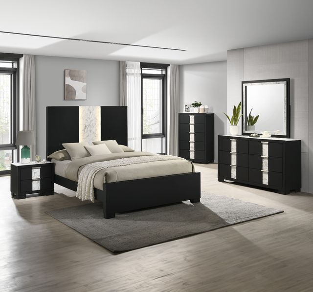 Crown Mark Rangley Black Dresser-1