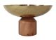 A & B Home Ramsey Brown/Gold Acacia Bowl-2