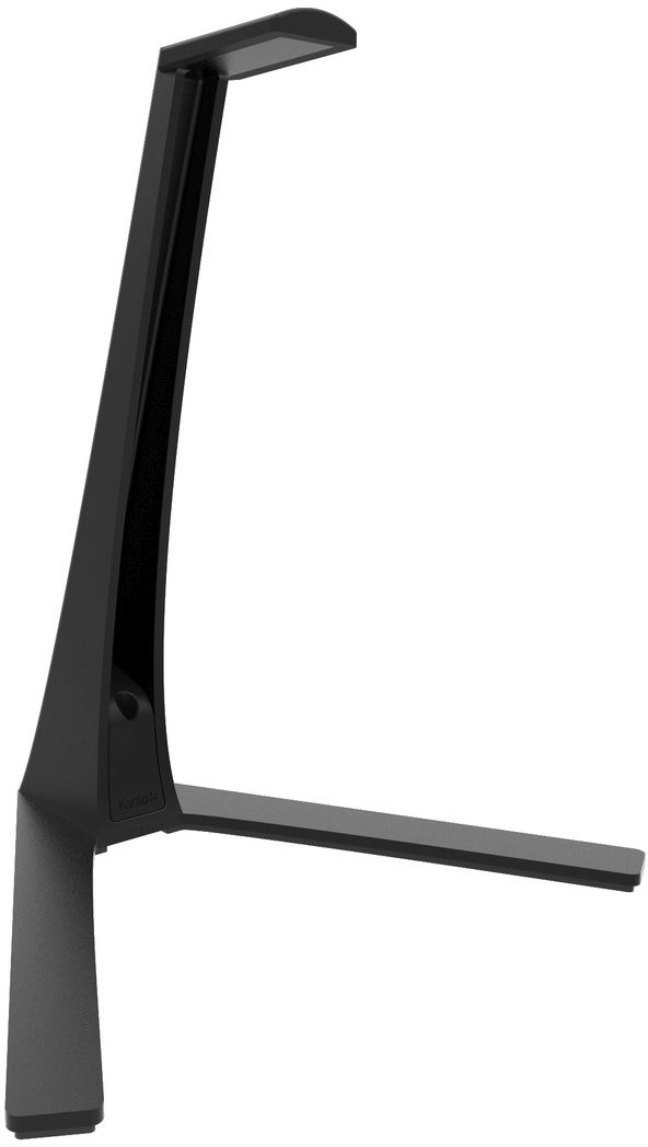 Kanto Black Headset Stand with Silicone Padding and Adapter Holder-2