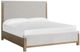 Magnussen Home® Plum Creek Elite Dove/Sierra Brown California King Upholstered Panel Bed-0