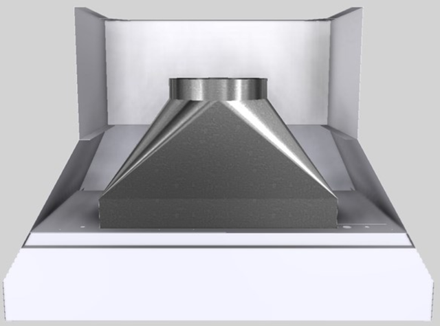 Vent-A-Hood® 42" White Wall Mounted Range Hood-3