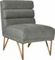 TOV Furniture Kelly Slub Grey Velvet Chair-0