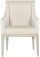 Hooker® Furniture Modern Mood Cottony Cotton/Diamond Upholstered Dining Arm Chair-2
