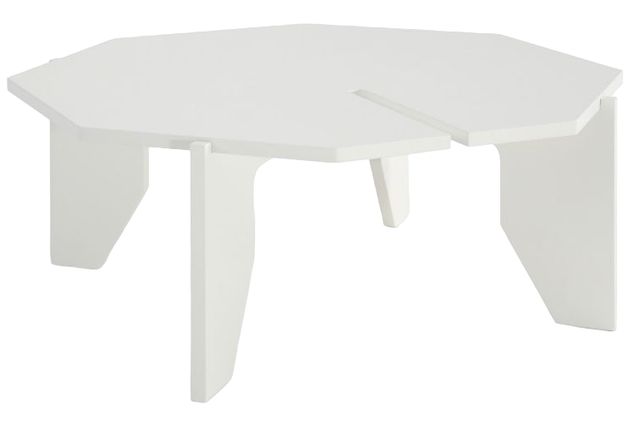Natuzzi Editions Octopus Matte White Coffee Table-0