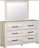 Signature Design by Ashley® Cambeck 4-Piece Whitewash White Full Storage Panel Headboard Bedroom Set-2