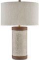 Currey & Company Baptiste Ivory/Natural Table Lamp-1