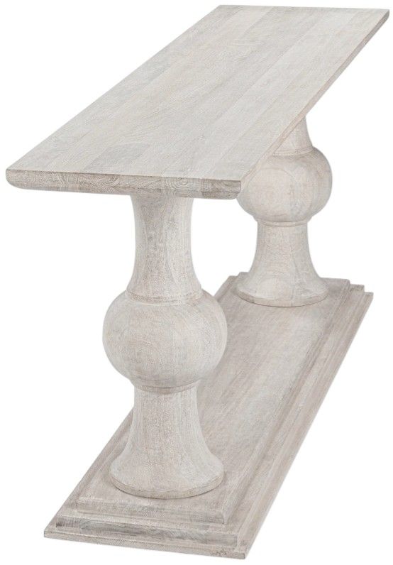 Classic Home Hera Creamwood Console Table-3