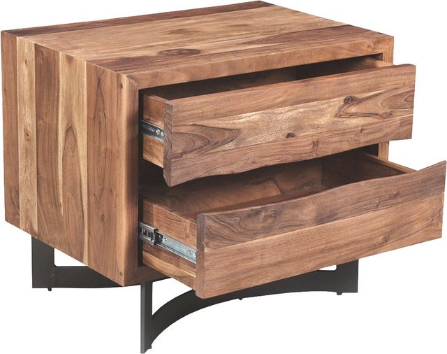Moe's Home Collection Bent Brown Nightstand-1