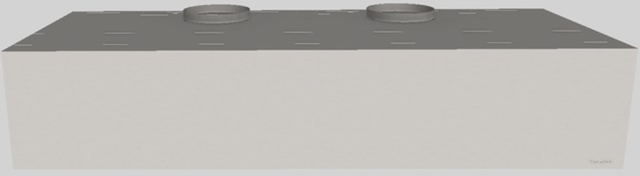 Vent-A-Hood® 60" Stainless Steel Wall Mounted Range Hood-0