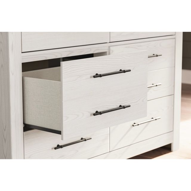Signature Design by Ashley® Schoenberg White Rustic Dresser-4