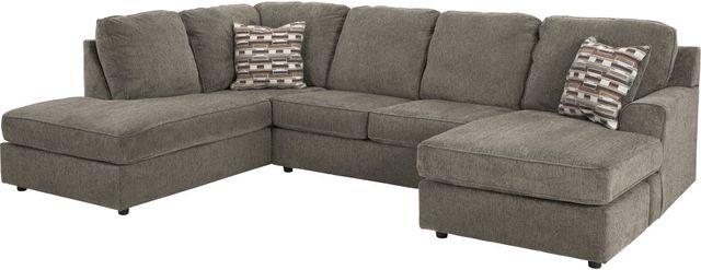 Signature Design by Ashley® O'Phannon 2-Piece Putty Right-Arm Facing Sectional and Chaise