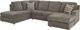Signature Design by Ashley® O'Phannon 2-Piece Puffy U-Shape Sectional and Chaise-0