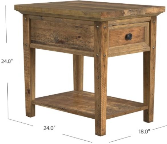 Null Furniture Hayden Valley Sandstone Charging End Table-3