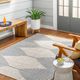 Surya Eagean Beige/Blue 4'x6' Area Rug-4