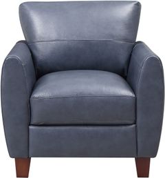 Leather Italia™ Georgetowne Traverse Blue Chair