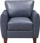 Leather Italia™ Georgetowne Traverse Blue Chair-0