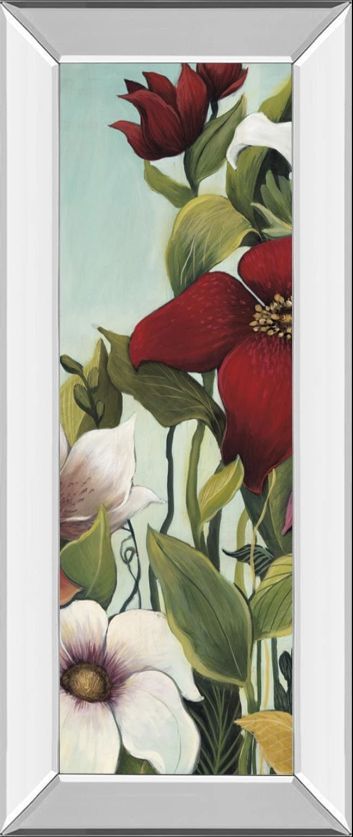 Classy Art Efflorescence I by Maja Mirror Framed Wall Art-0