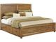Vaughan-Bassett Transitions Dark Oak Queen Panel Bed-1