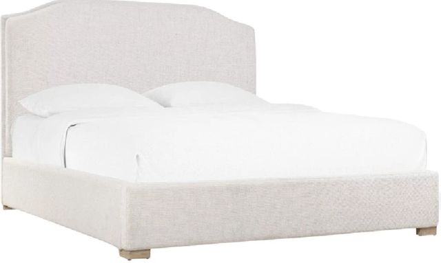 Hooker® Furniture Driftwood Buckboard King Upholstered Panel Bed -0