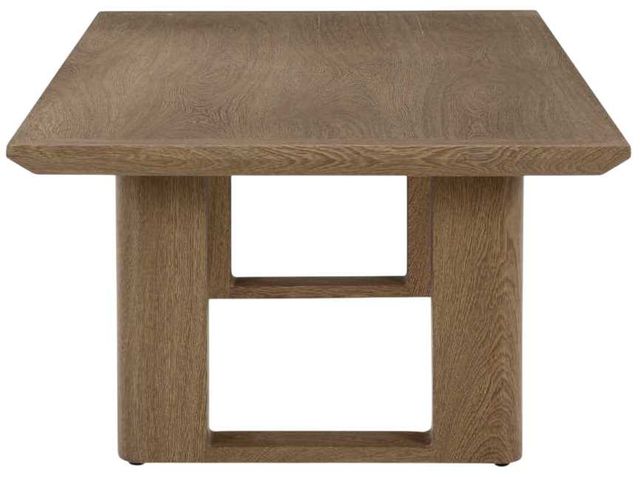 Signature Design by Ashley® Serene Bay Dark Brown Aluminum Outdoor Coffee Table-2