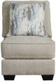 Benchcraft® Ardsley 5-Piece Pewter Right-Arm Facing Sectional and Chaise-4