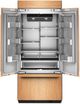 KitchenAid® 36" 20.8 Cu. Ft. Panel Ready Built-In French Door Refrigerator with Platinum Interior-1
