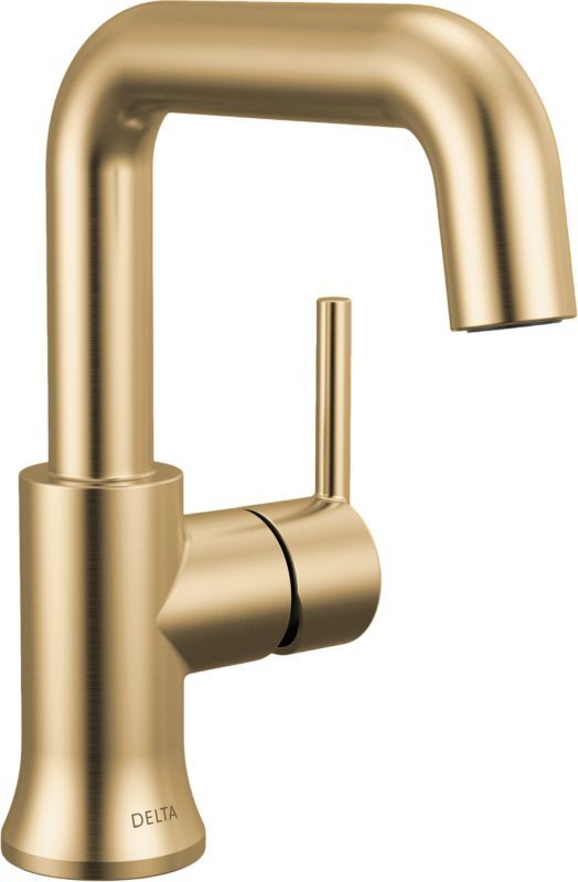 Delta Trinsic® Champagne Bronze Single Handle Lever Bathroom Faucet-0