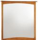 Night & Day Furniture™ Clove Cases Medium Oak Mirror for Dresser-0