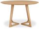 Moe’s Home Collection Godenza Natural Oak Round Dining Table-1