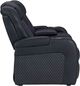 Signature Design by Ashley® Fyne-Dyme Sapphire Power Reclining Loveseat with Adjustable Headrest-3